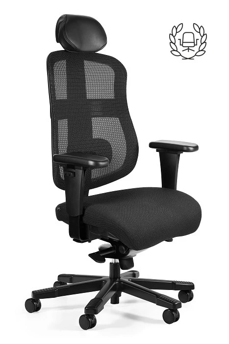 wysokiej jakości, nowoczesny, ergonomiczny fotel obrotowy z dużą ilością regulacji